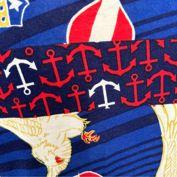 LuLaRoe Randy Tee (4th of July Eagles) - Picture 2 of 4